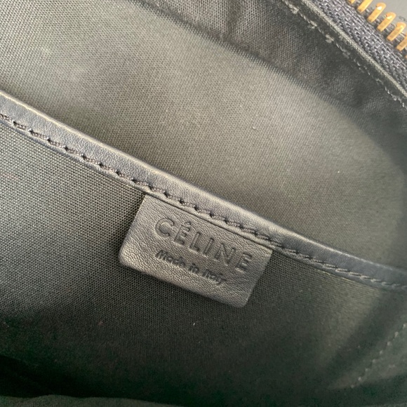 Celine Nano Luggage in Navy blue - Picture 13 of 16